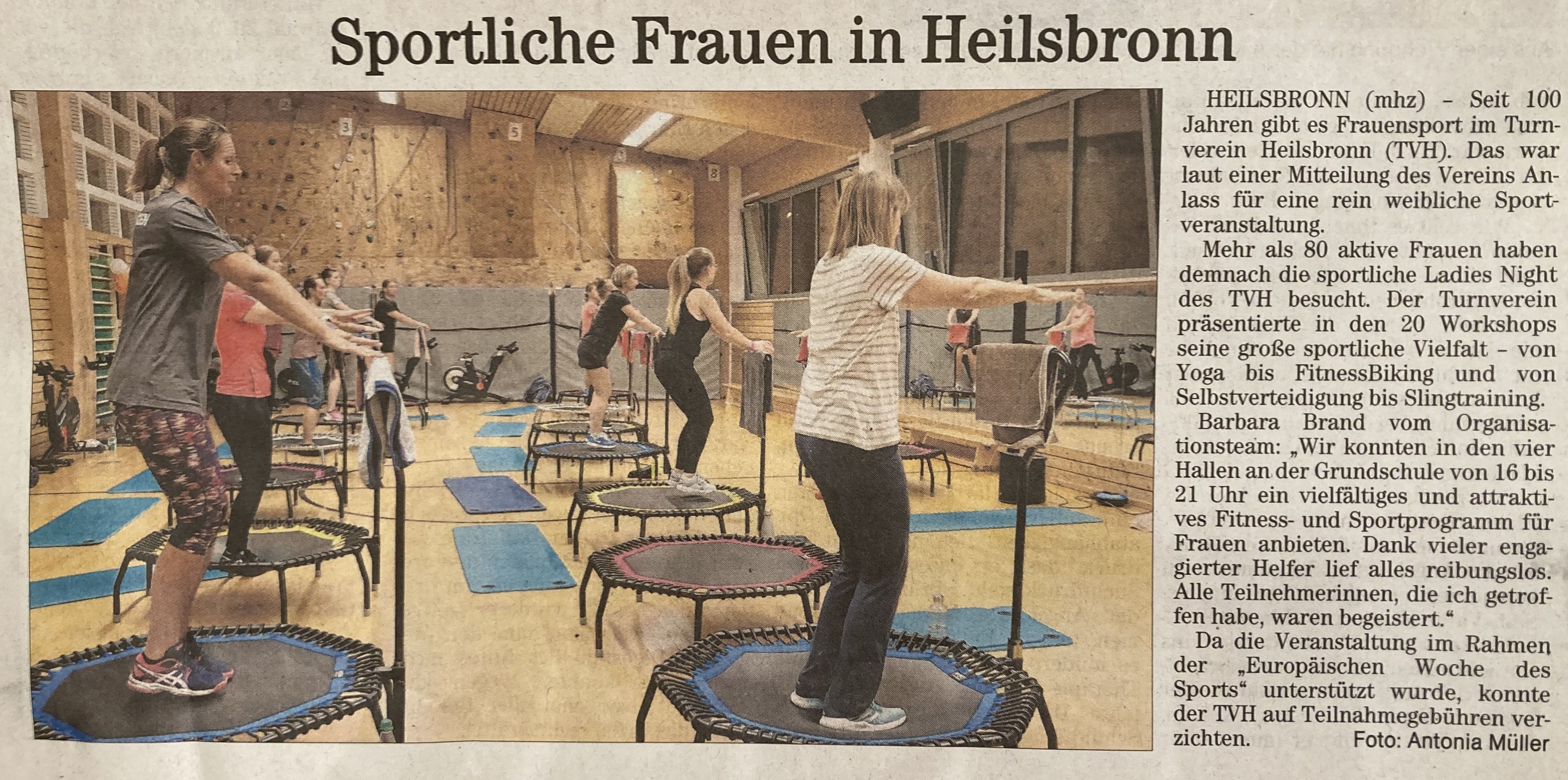 Sportliche Frauen in Heilsbronn